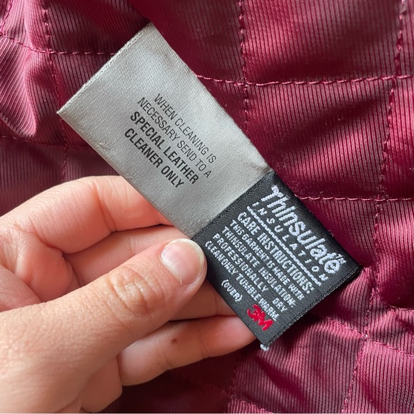 M. Julian Thinsulate Leather Jacket - Picture 14 of 14